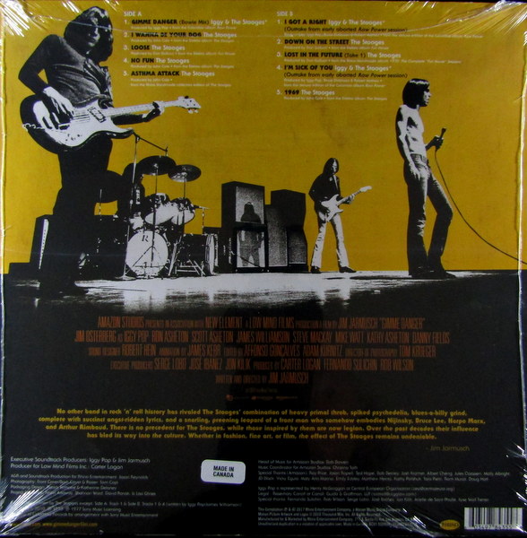 gimme danger - Col Vinyl LP